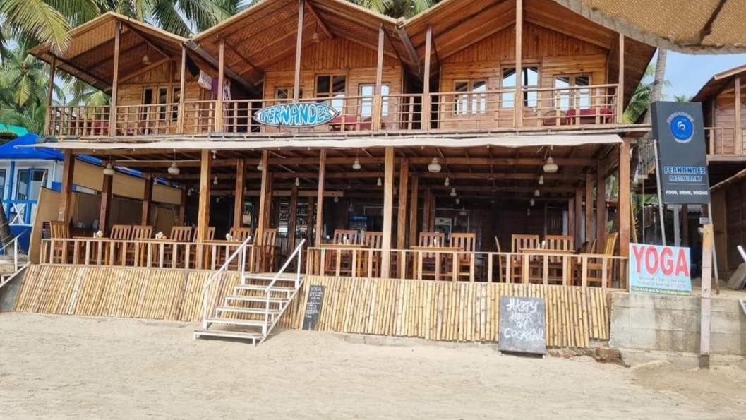 Fernandes Bar And Restaurant Bed and Breakfast Canacona Exteriör bild